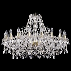 Подвесная люстра bohemia ivele crystal 1411 1411-20-360-g